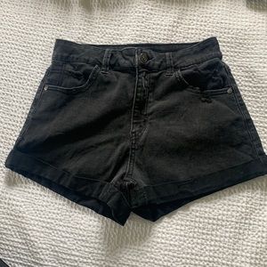 High rise shorts